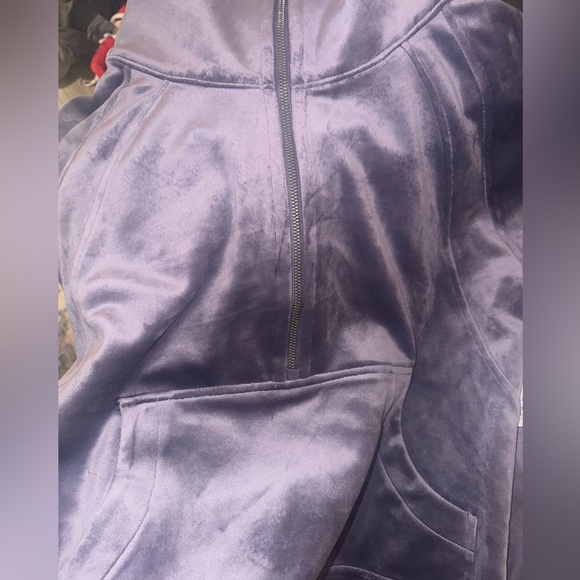 NWT Size L & XLG Lululemon Scuba Oversized Velvet Set! - Nightfall - Picture 4 of 11